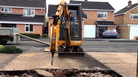 mini digger with breaker|mini digger breakers yard.